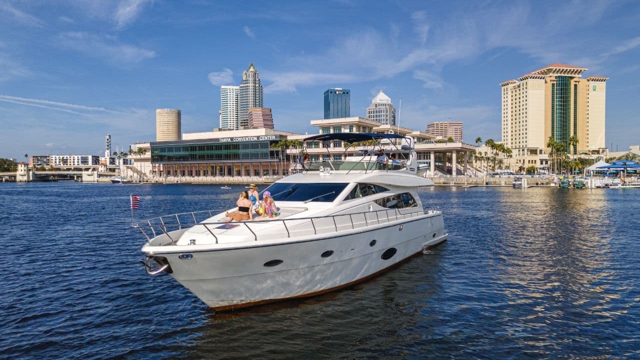 68' Uniesse charter yacht