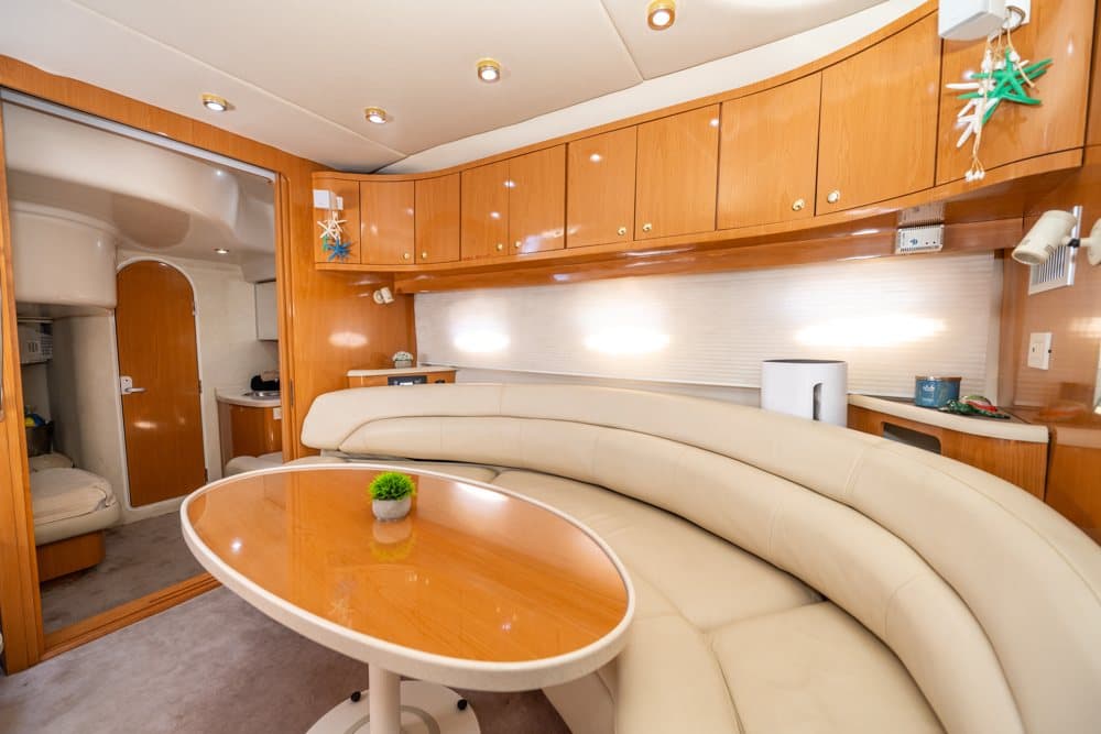 The Flagship charter interior